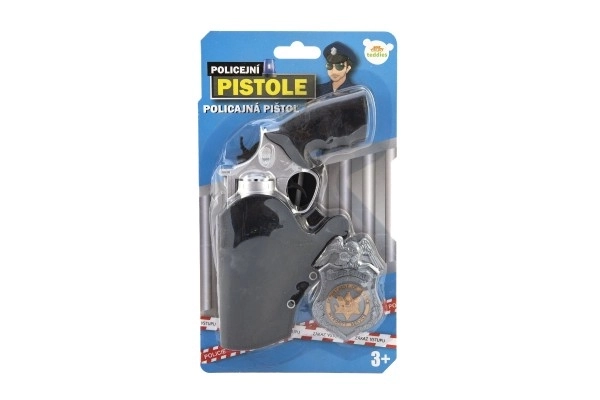 Police Toy Gun with Holster and Badge