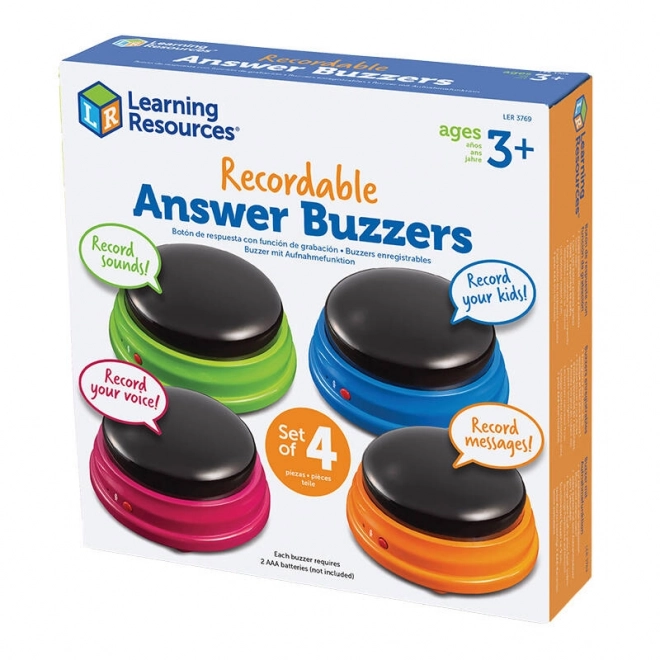 Recordable Answer Buzzers Set