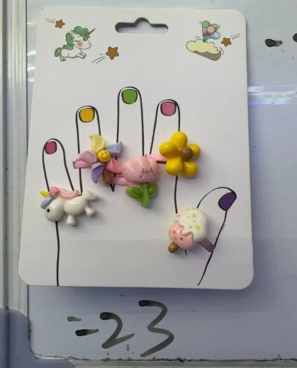 Anelli a Tema Floreale e Unicorno