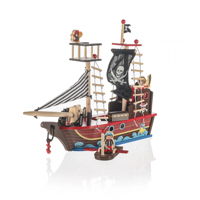 Wooden Pirate Ship