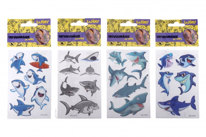 Shark Temporary Tattoos