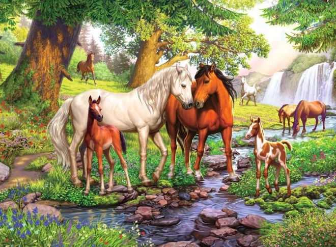 Horses by the River Puzzle