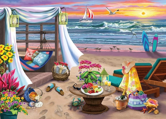 Ravensburger Beach Cabana Puzzle XXL 500 Pieces