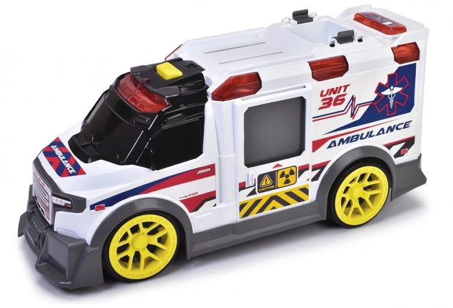 Ambulance Vehicle with Lights and Sound