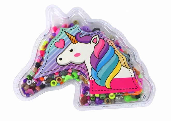 Unicorn Bracelet Making Kit with Beads and Charms