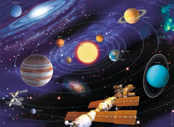 Planetary Solar System Puzzle 500 Pieces