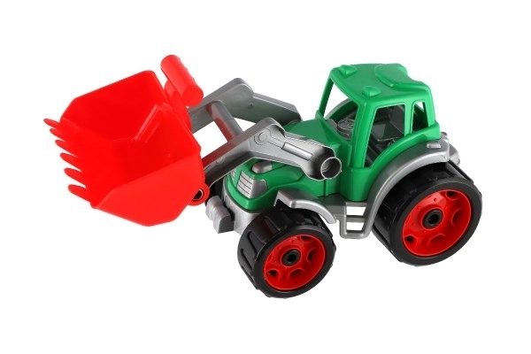 Colorful Construction Tractor with Plastic Bucket