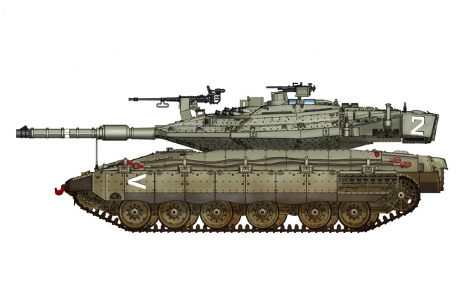 Israeli Merkava Mk IV Plastic Model Kit