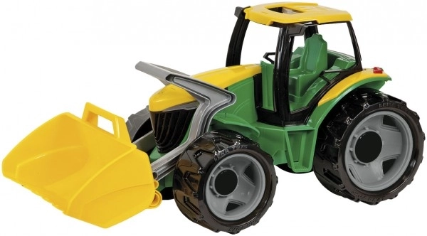 Green and Yellow Tractor with Scoop