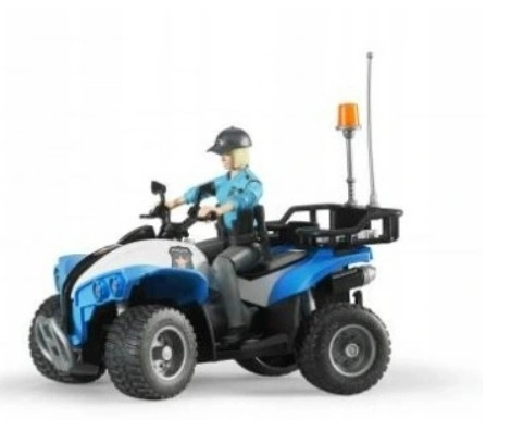 Bruder Bworld Police ATV with Figure