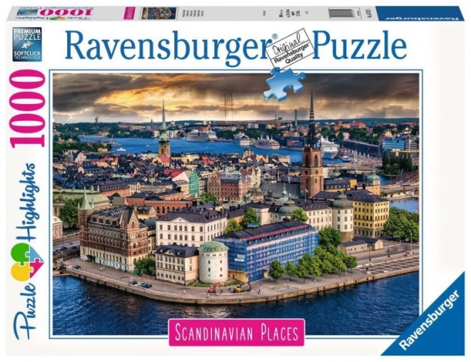 Scandinavian Cityscape 1000 Piece Puzzle