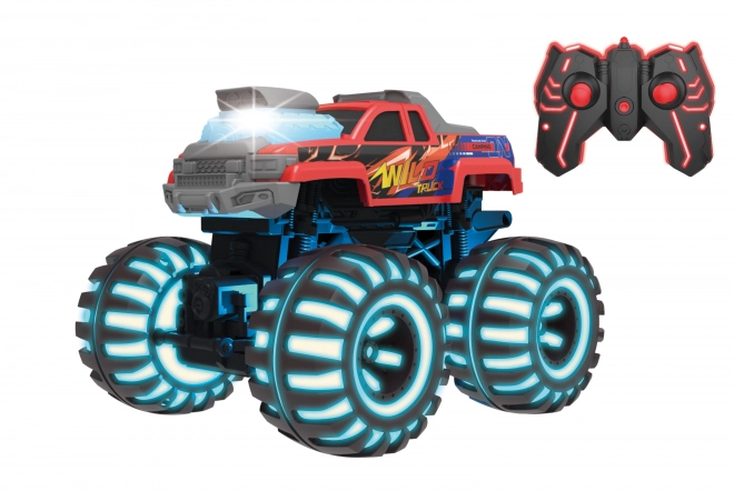 Wild Truck RC with Glowing Wheels