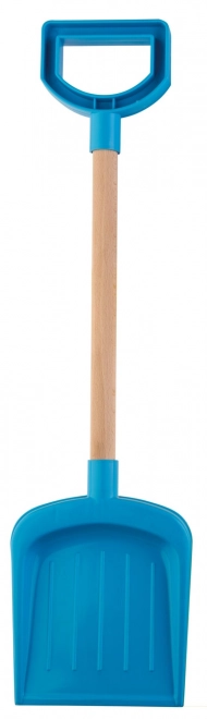 Plastic Shovel with Wooden Handle by Androni