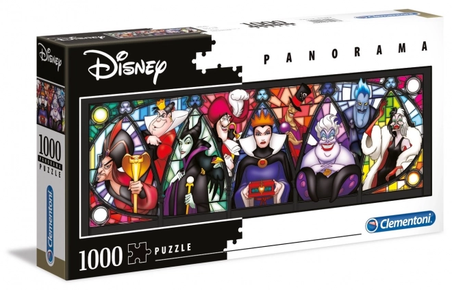 Clementoni Disney Villains Panoramic Puzzle 1000 Pieces