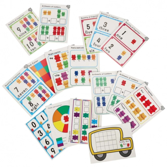 Educational Counting Bears Montessori Set