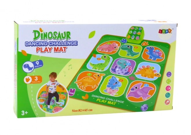 Interactive Dance Challenge Mat Dinosaurs