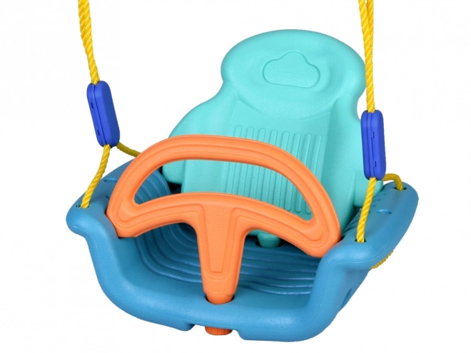 Comfortable Child Swing with Backrest and Barrier