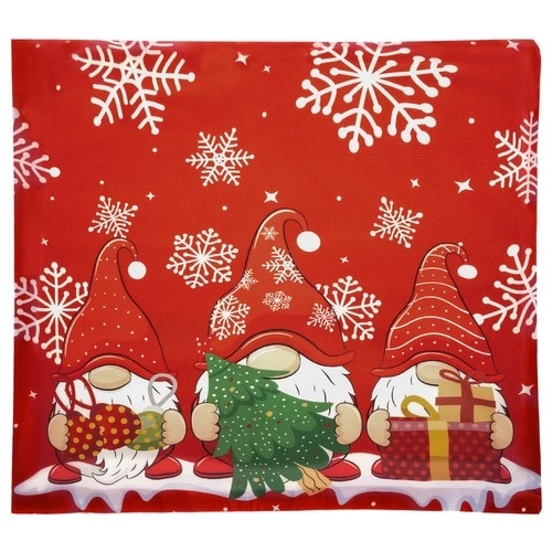 Decorative Gnome Christmas Pillow Cover 45x45cm