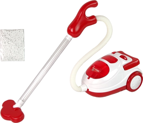 Echt opzuigen van polystyreenbolletjes