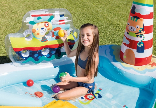 Inflatable Play Fishing Center