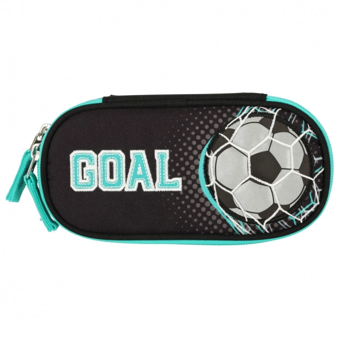 Children's Pencil Case with Football Design