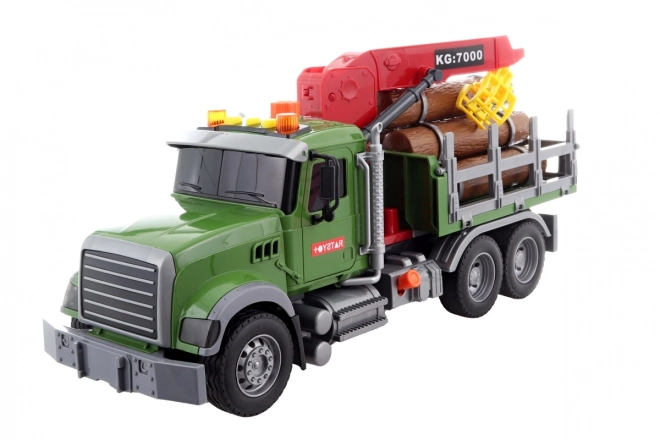 Battery Operated Log Transporter with Crank Function