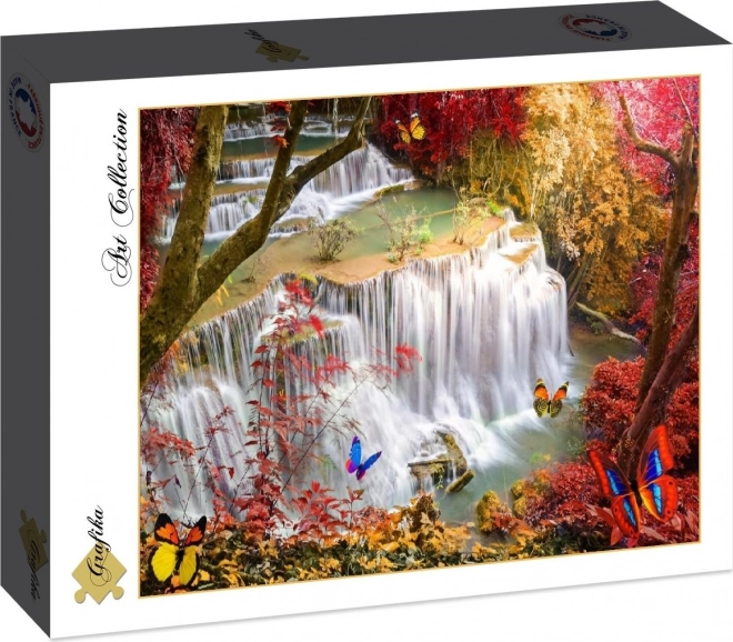 Waterfall in Deep Forest Puzzle 2000 Pieces