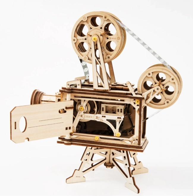 Rokr 3D Wooden Puzzle Mechanical Movie Projector