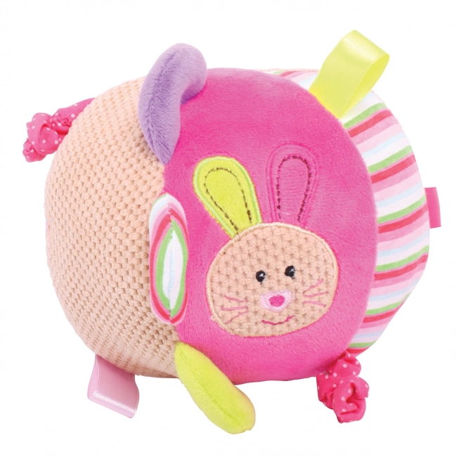 Bigjigs Baby Textile Activity Ball - Bunny Bella