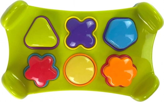 Six colorful shapes for easy learning