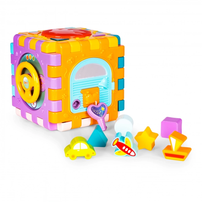 Interactive Educational Activity Cube for Children