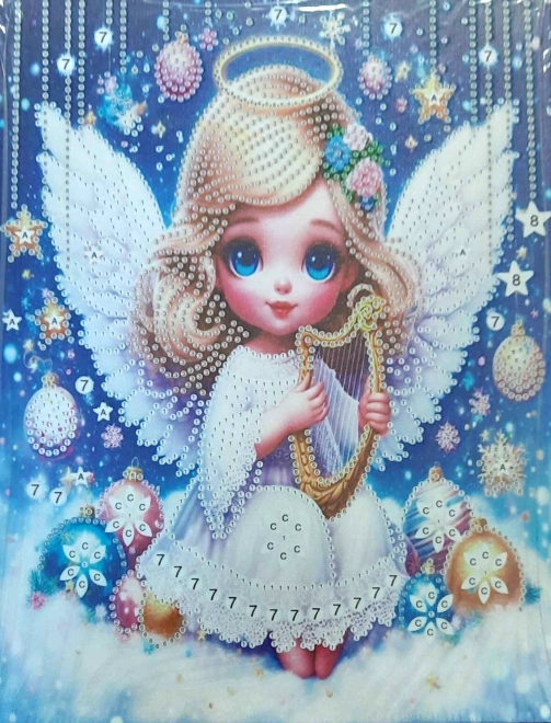 Christmas Angel Diamond Painting Canvas