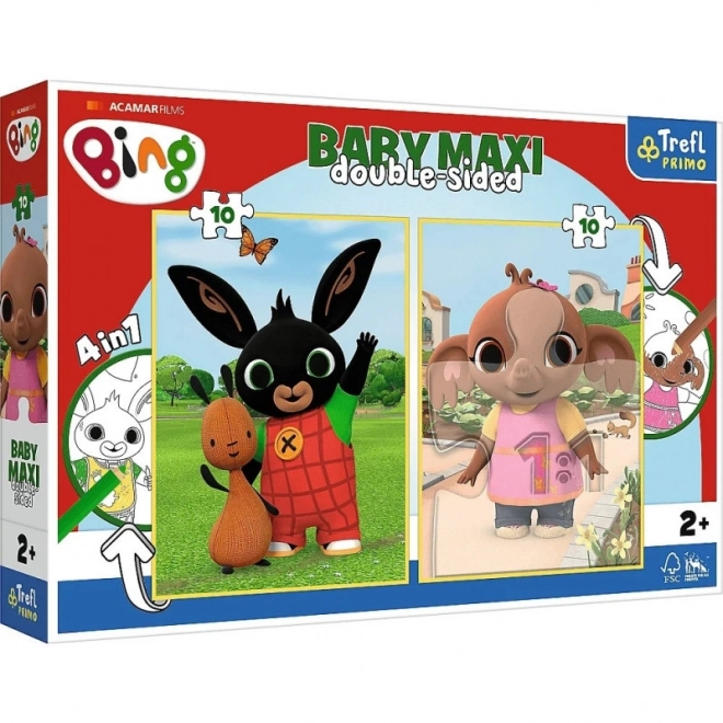 Double-Sided Puzzle BING for Kids