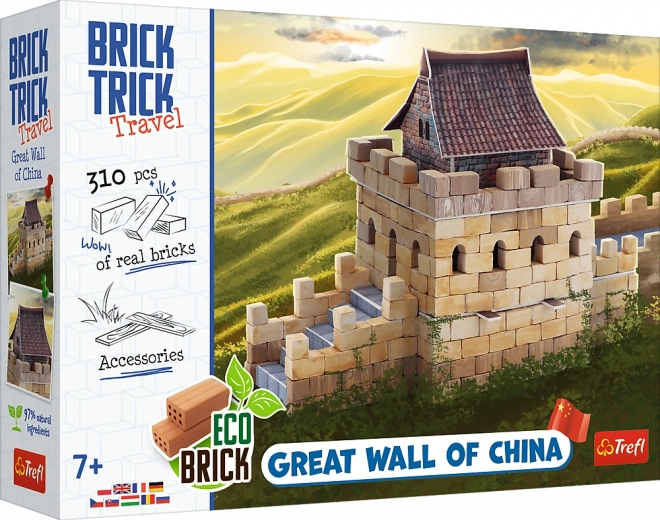 Trefl Brick Trick Travel: Great Wall of China Building Set