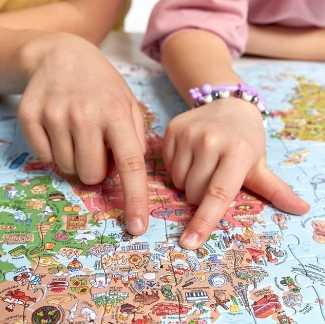 Explorer Puzzle - World Map