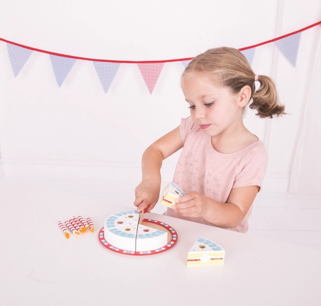 Bigjigs Toys Birthday Cake Set