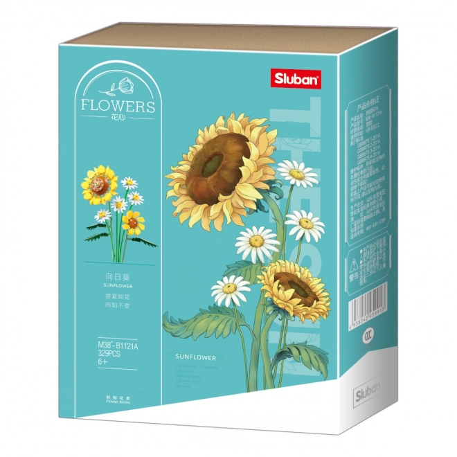 Sluban Sunflowers with Daisies Kit