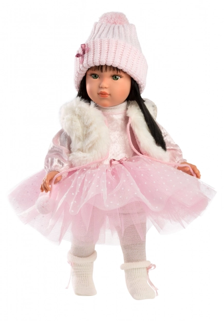 Realistic Doll with Soft Cloth Body