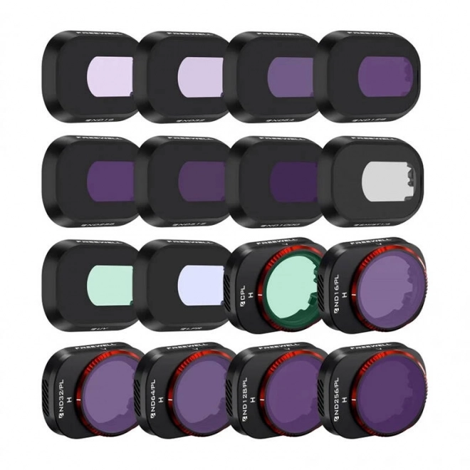 Set of 16 Filters for DJI Mini 4 Pro Drone