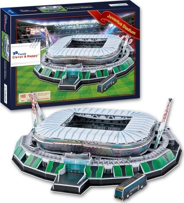 Clever & Happy 3D Puzzle FC Juventus Allianz Stadium