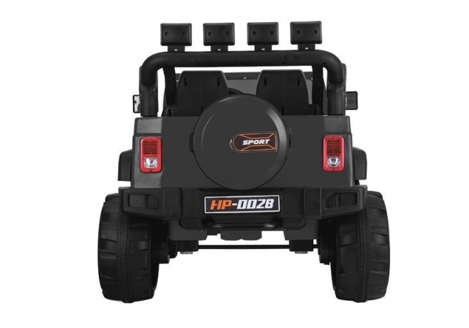 Black Battery Powered Jeep for Kids