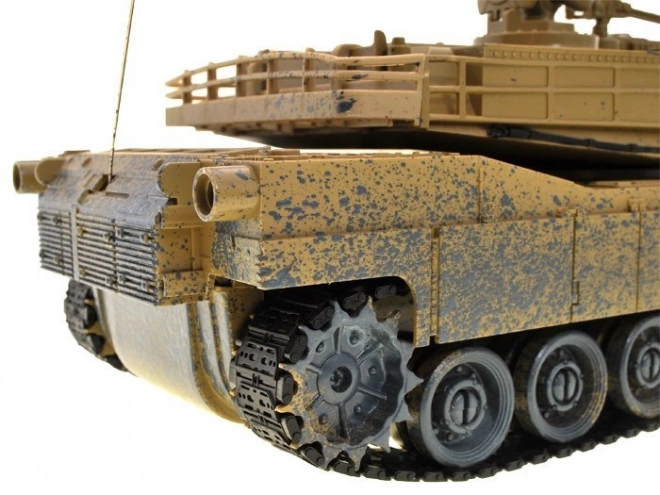 Remote Controlled Desert Camouflage Tank M1A2