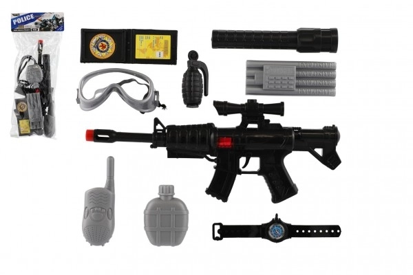 Police Toy Gun with Accessories