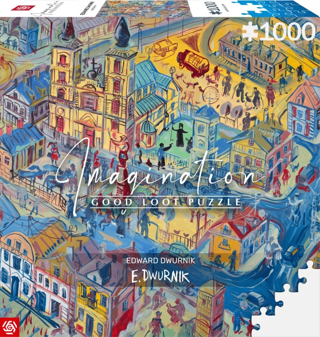 Good Loot puzzle imagination: Edward Dwurnik - Radzymin 1000 pieces