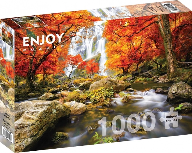 Enjoy Autumn Waterfall Puzzle 1000 Pieces