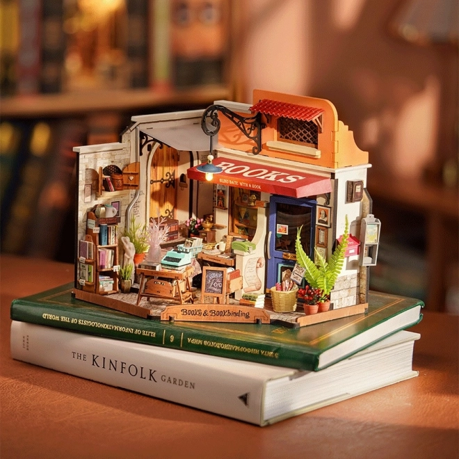 Miniature Bookstore Corner