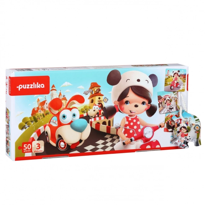 Happy Stories 3-in-1 Puzzle for Kids