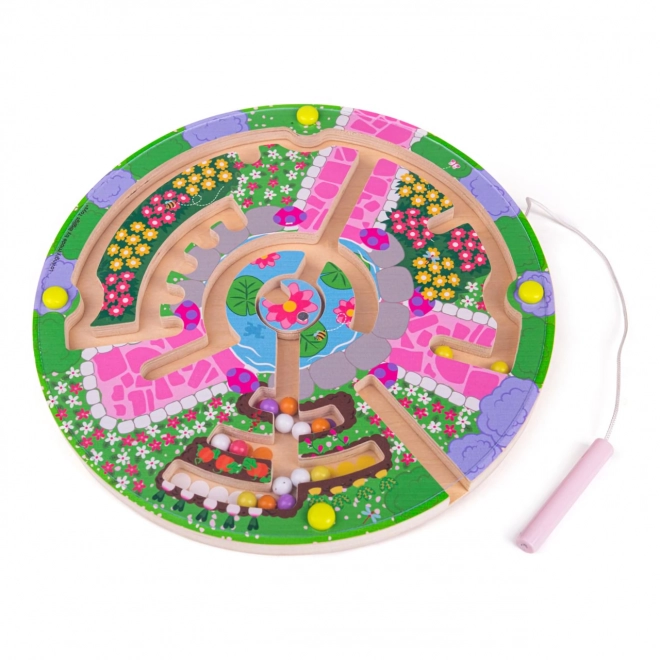 Garden Maze Magnetic Game by Bigjigs Toys