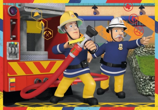 Fireman Sam In Action Puzzle Set