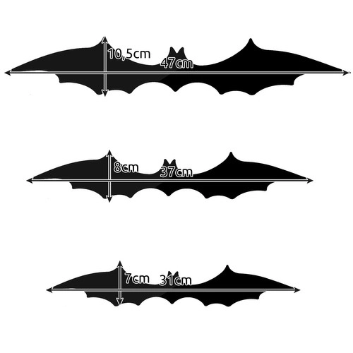 Halloween Bat Decoration Set